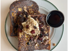 -French Toast- Dried Fruit&Nuts CreamCheese